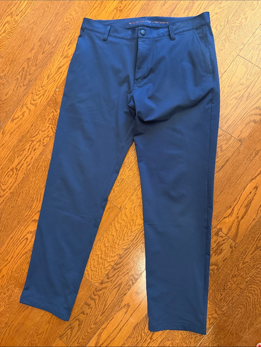 RHONE Slim Stretch Chinos - Navy Blue